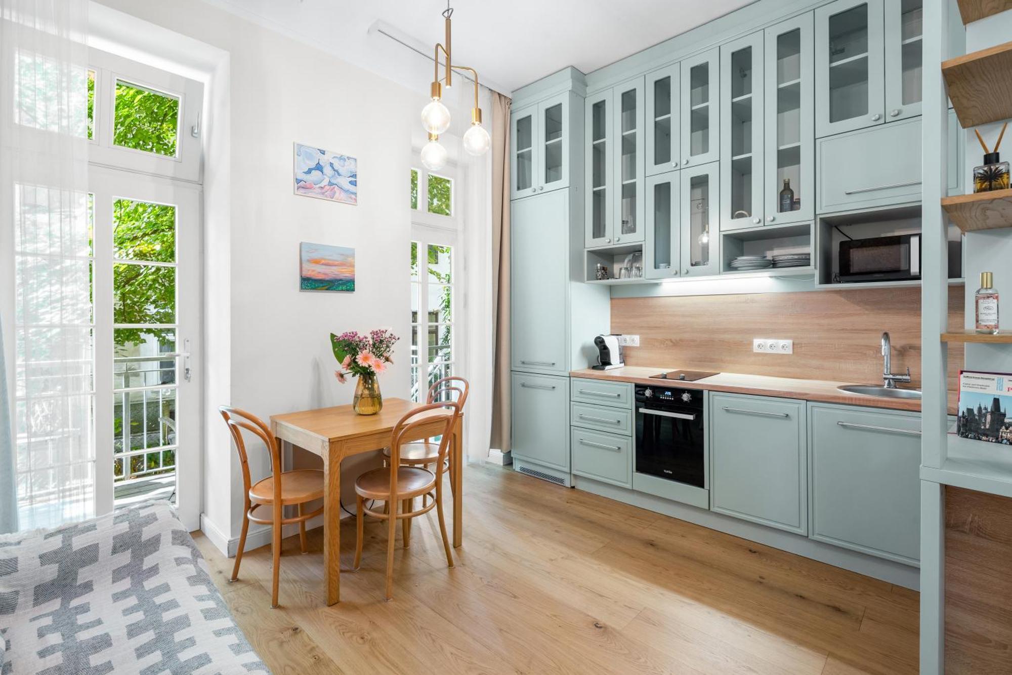 Central Vienna Apartment With Garden View Dış mekan fotoğraf
